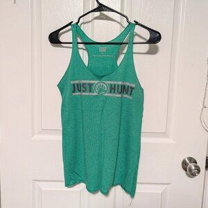 Ladies Tank Top Just Hunt Racer Back